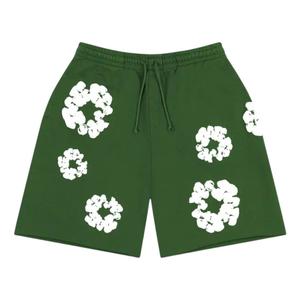 Джинсовые шорты Denim Tears Cotton Wreath Sweatshorts 'Green'