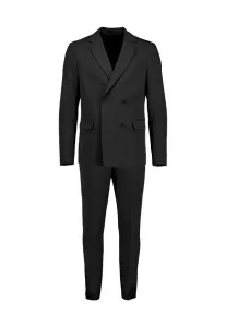 Костюм из тонкой саржи с эластичной тканью. Lindbergh, Black