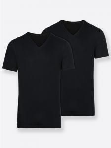 Рубашка в упаковке из 2 шт., черная Bugatti