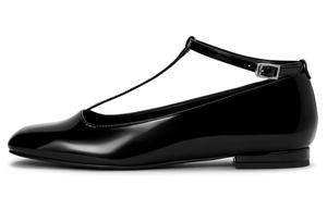 Женские туфли Mary Jane на массивном каблуке Small Ck высотой 1,5 см CHARLES&KEITH, черный