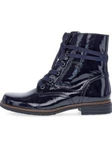 Ботинки на шнуровке синего цвета Gabor