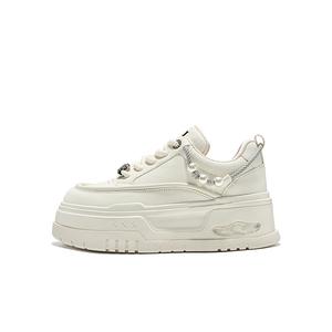 HR Женские бежевые скейтерские кроссовки Beige