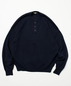 Свободный крой, легкий уход, моющаяся трикотажная рубашка-поло Лимитированная серия 2025AW Freak'S Store, цвет Navy