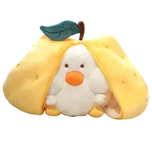 Плюшевая игрушка Forever Unite Pear And Duck For Your Heart's Desire Duck Dolls высота 20см/35см Fluffy bear