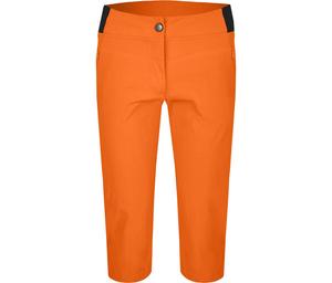 BERGSON Спортивные, эластичные, удобные брюки для походов 3/4 оранжевого цвета