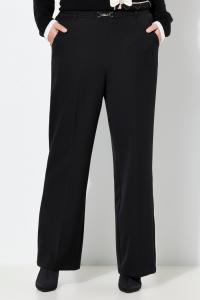 Брюки MIAMODA BUSINESS GERADES BEIN, ZIERGÜRTEL MIT SCHLIESSE, Black