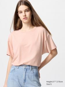 Бесшовная футболка airism Uniqlo, цвет 10 розовый