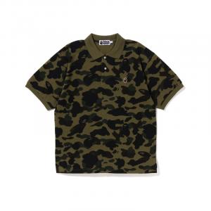 Рубашка поло мужская A Bathing Ape, желтый