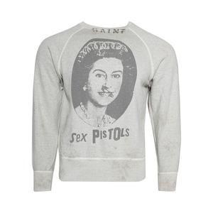 Толстовка SAINT Mxxxxxx x Sex Pistols Queen Sweatshirt Grey, серый