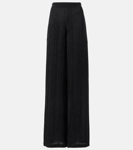 Широкие брюки со складками Mawn Joseph, черный