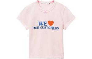 Любимая футболка Love Our Customers Alexander Wang, розовый