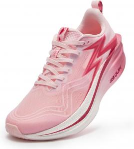 Беговые кроссовки 361 Flame 4 Mix для мужчин с широкой стопой, легкие, дышащие, с амортизацией и карбоновой пластиной, для профессиональных забегов, тренировок на марафон, кроссовки для профессиональных мужчин 361°, розовый