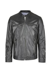 Кожаная куртка БУДАНИЛО Bugatti, черный