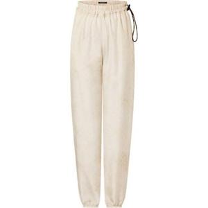 Повседневные брюки женские бежевые Louis Vuitton