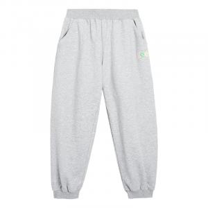 Детские вязаные спортивные штаны Lee, светло-серый