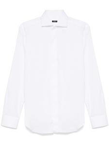 Рубашка на пуговицах Barba, белый