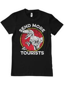 Футболка черного цвета Jurassic Park