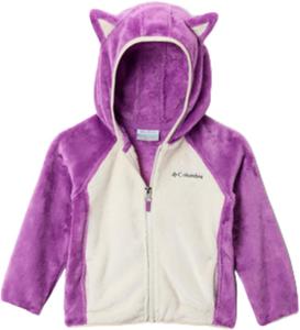 Columbia Unisex-child Foxy Baby Sherpa Full Zip, Razzle/Chalk