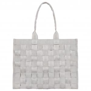 Supreme Джаккардовая сумка-шоппер унисекс серая, Gray