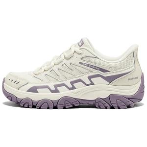 Skechers Женские кроссовки для походов на открытом воздухе, износостойкие, нескользящие, с низким верхом, бежевые