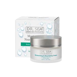 Увлажняющий и питательный крем с авокадо и алоэ, 50 мл Dr.Sea Basic