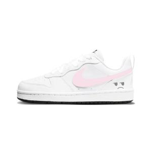 Court Borough Piao Xiaoyi амортизирующие, износостойкие низкие детские скейтборд-кроссовки для подростков Nike, розовый