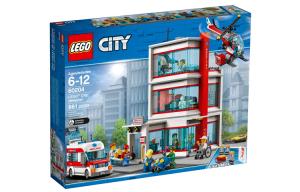 City Collection, City Hospital пластиковые строительные блоки 861 шт 60204 LEGO