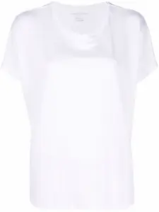 Футболка с круглым вырезом Majestic Filatures, белый