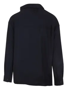 Асимметричная рубашка JACQUEMUS, синий