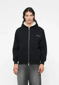 Премиальная польская толстовка на молнии с логотипом. Abercrombie & Fitch, Black