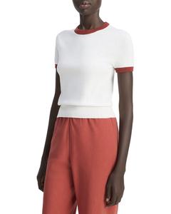 Футболка-свитер Винса Рингера Vince, белый