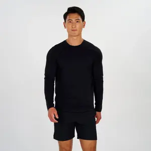 ALRN Футболка с рукавом реглан ALWRLD, Black