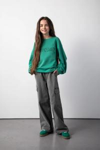 Детские брюки Coccodrillo, серый