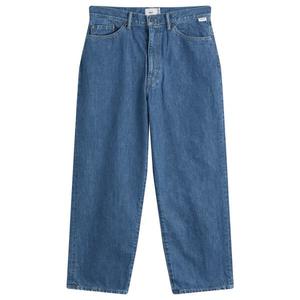 Широкие джинсы с вышивкой Wtaps, индиго