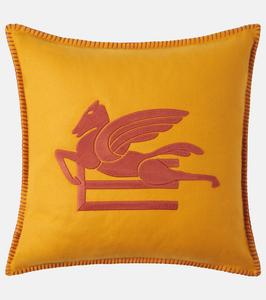 Подушка из шерстяной смеси Ribot Etro, Yellow