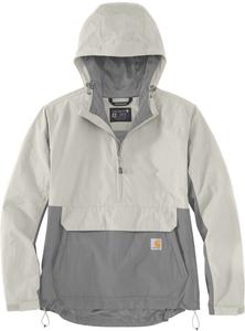 Куртка Carhartt Rain Defender Loose Fit Lightweight Packable Ladies Jacket, серый