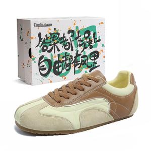 Xingdiman Женские дышащие низкие кеды с амортизацией желтые, цвет Yellow