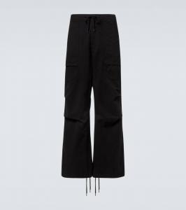 Безрукавные хлопковые карго-штаны Entire Studios, Black