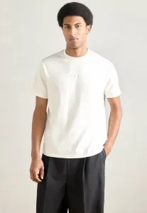 Футболка базового кроя с принтом, ssl-покрытием и свободным кроем. Marc O'Polo Denim, Silky White