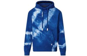 Толстовка мужская Louis Vuitton, синий / белый