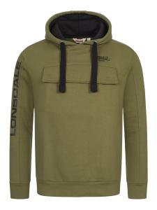 Толстовка LONSDALE Rushen, оливковый