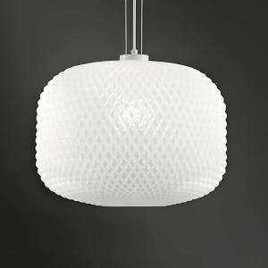 Подвесной светильник Luce Ambiente e Design Ashford Typ C, цветное стекло/алюминий - 1 лампа - белый