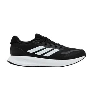 Кроссовки adidas Runfalcon 5 Wide 'Black White', черный