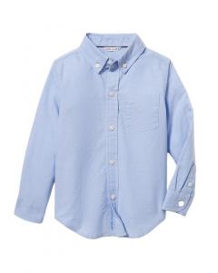Джени и Джек «Оксфордская рубашка на пуговицах» Janie and Jack, синий