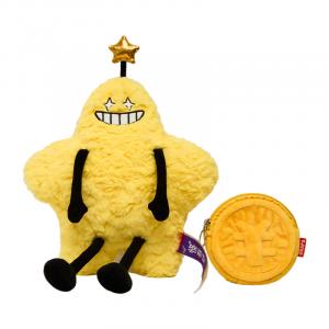 OUAPS Плюшевая кукла Weird Wealth Collection Golden Glow высотой 28 см