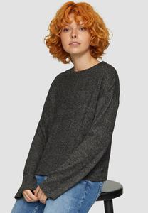 Топ с длинными рукавами FLAUSCHIGES OPTIK QS, серый