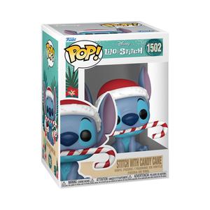 Funko POP! Коллекционная фигурка Marvel, POP Disney: Stitch HLDY – Stitch w/CC