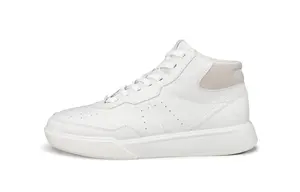 Ecco Высокие повседневные кроссовки Women's White/Gray