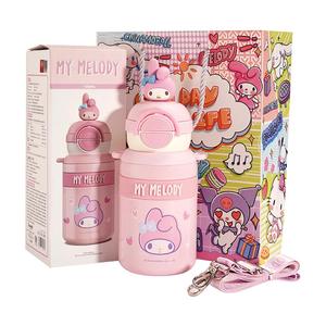 Детская термокружка Melodi Kids Kuromi/Cinnamoroll/Pochacco 550 мл Sanrio