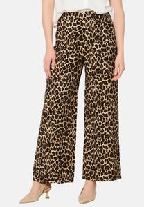 Брюки WIDE-LEG LEOPARD PRINT LolaLiza, коричневый